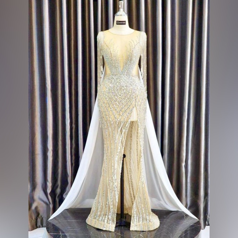 Winning Pageant Couture Gown GL Garlate Prom Evening Wedding Dress - Picture 6 of 17